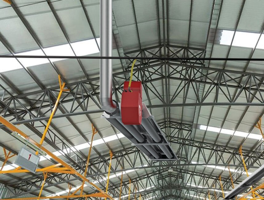 CTP 30 U - Borulu Radyant Isıtıcı