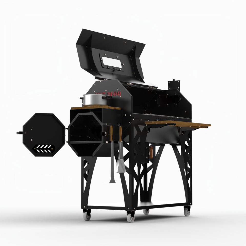 Hot Bıg Quartz Mangal Smoker