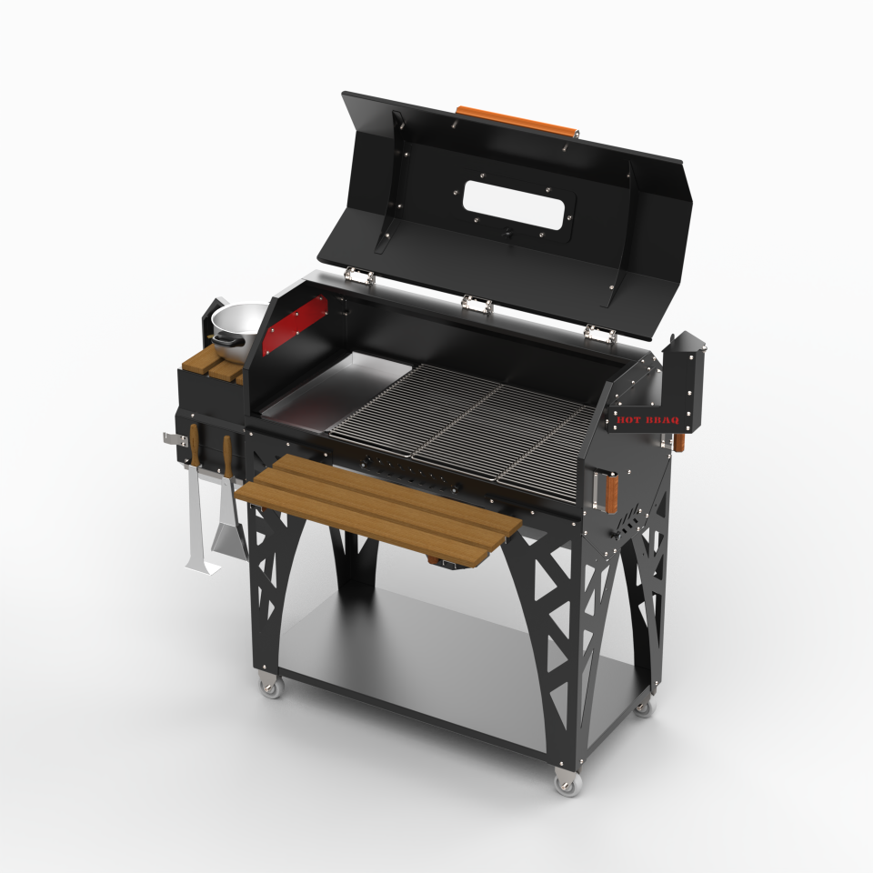Hot Bıg Quartz Mangal Smoker
