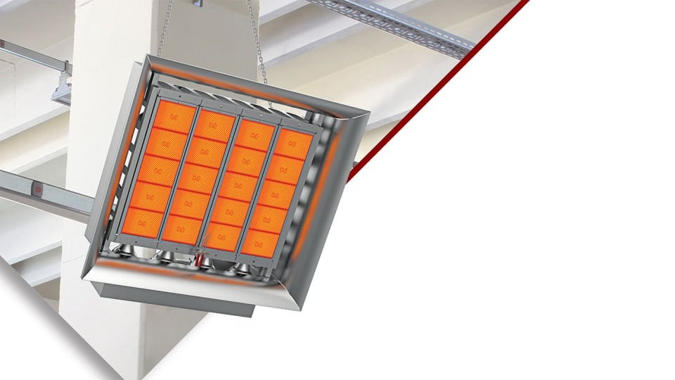 gufo ECO D 20 Seramik Plakalı Radyant Isıtıcı