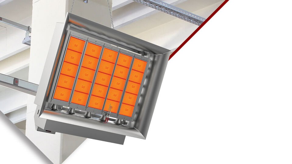 gufo ECO D 25 Seramik Plakalı Radyant Isıtıcı