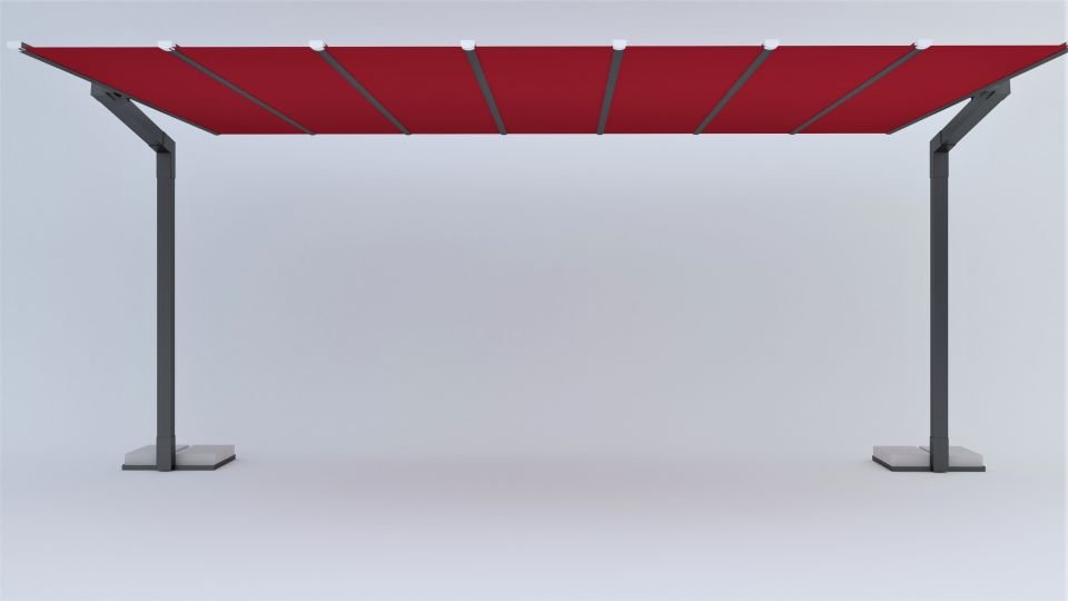 2.5X3 Yatay Açılır/Kapanır Şemsiye