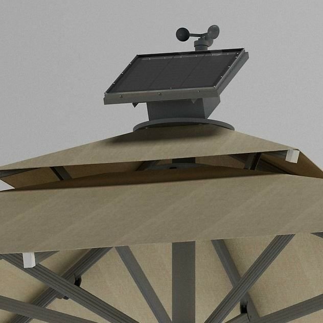 4.5x5.5 Dikdörtgen Teleskopik Şemsiye