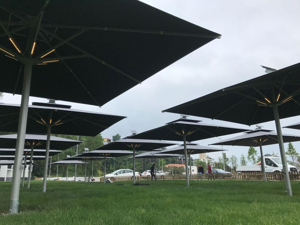 5x5 Kare Teleskopik Restaurant Şemsiyesi SİYAH - ACRILLA	106	SİYAH